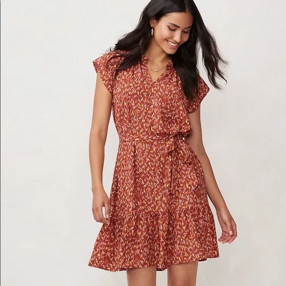 NWT LC Lauren Conrad Keyhole Dress - Size Medium - Picture 1 of 6